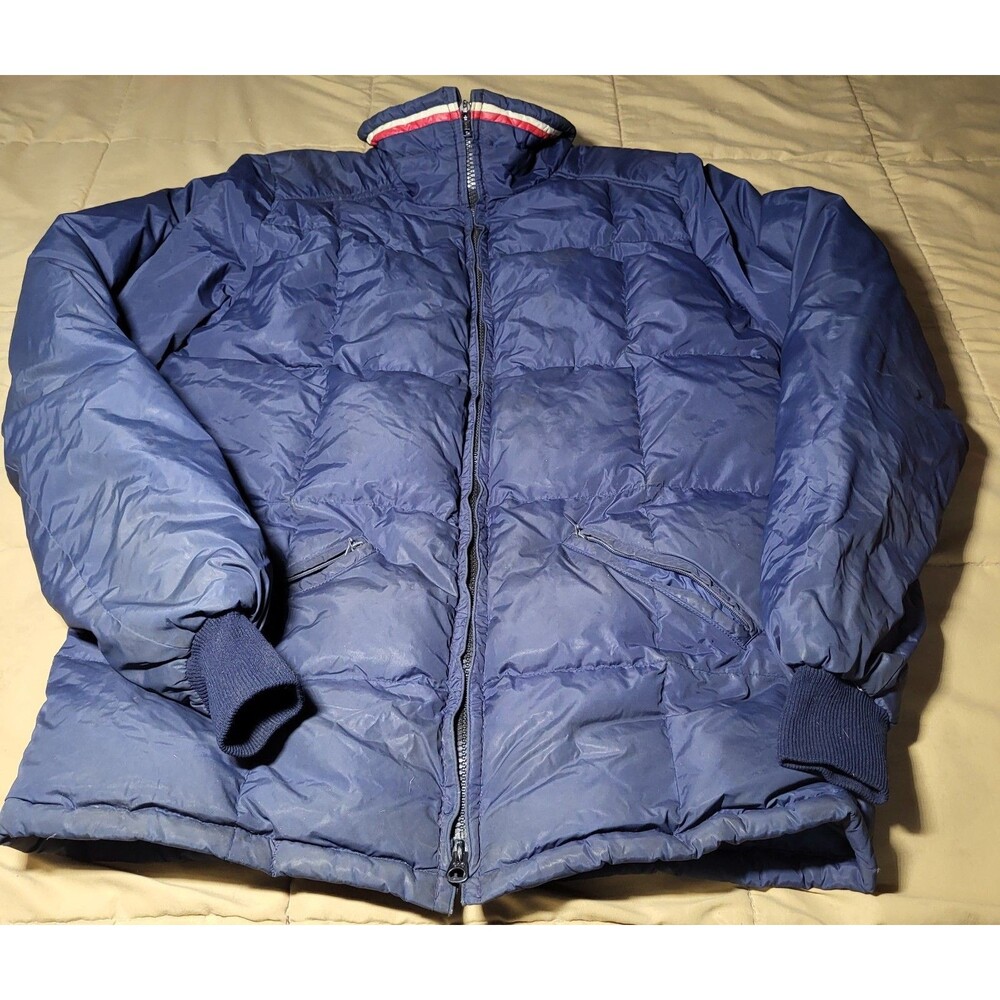 Vintage Roffe Down Puffer Jacket – Made in Japan – 70s/80s Skiwear – Navy